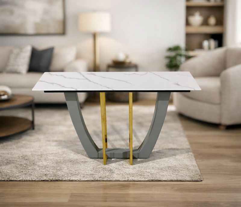 Marble Top Console Table | Elegant & Modern Design